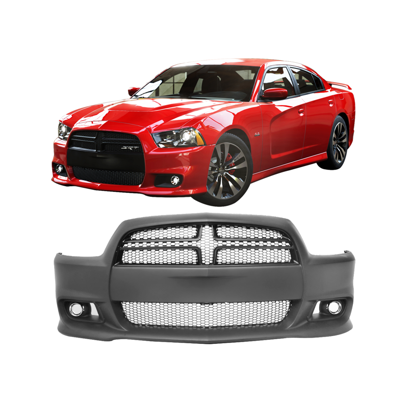 HELLCAT STYLE FRONT BUMPER - SET (CHARGER 2011-2014)