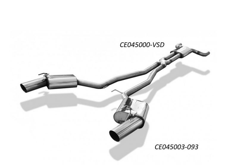 Chevrolet Camaro Vorschalldämpfer rechts/links