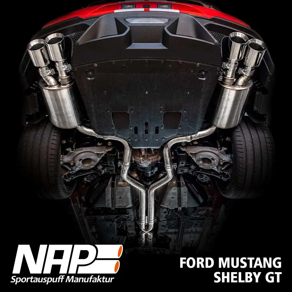 Klappenauspuff Mustang GT500