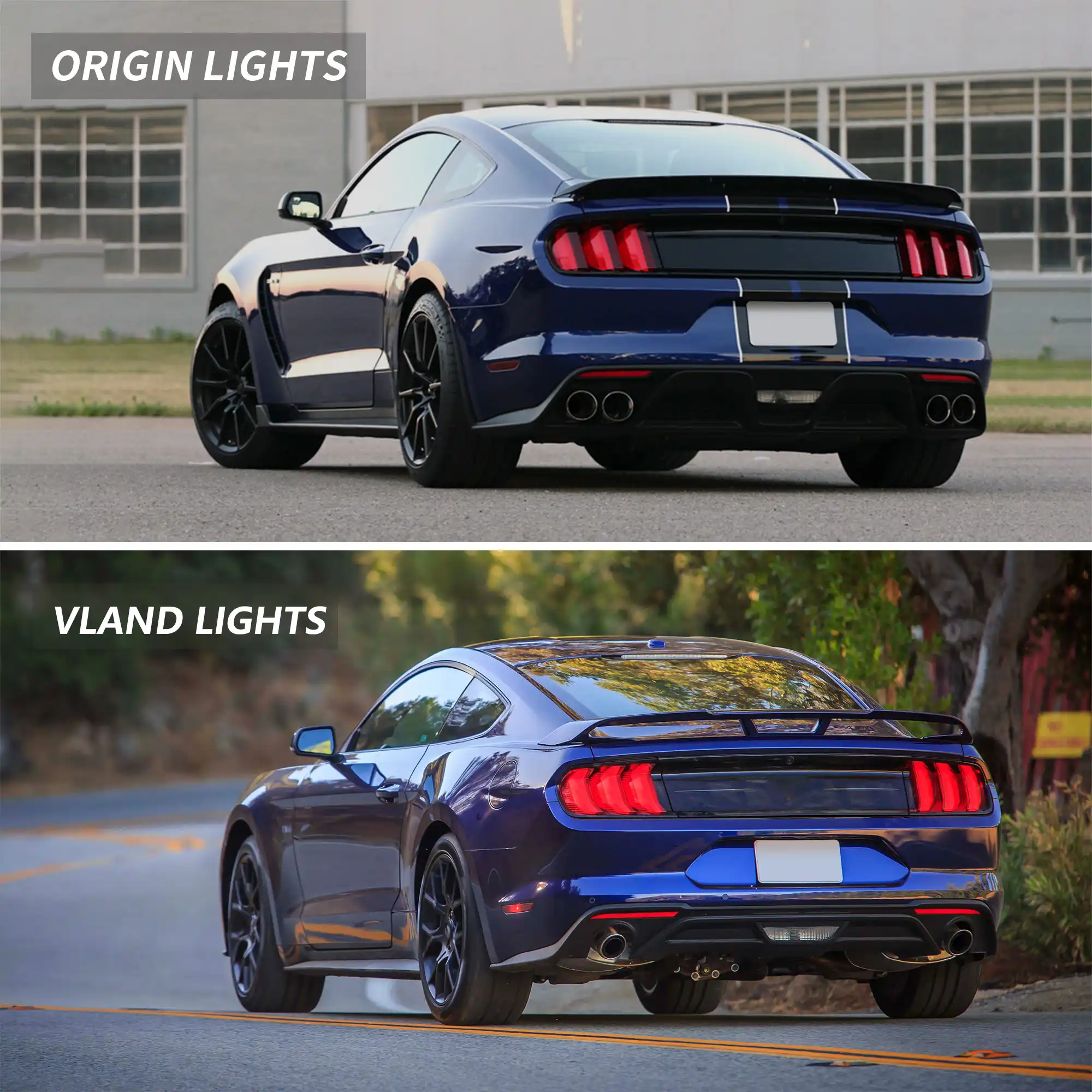 Vland-Tail-Lights-For-15-22-Ford-Mustang-6th-Gen-S550-YAB-XMT-2036-WMS