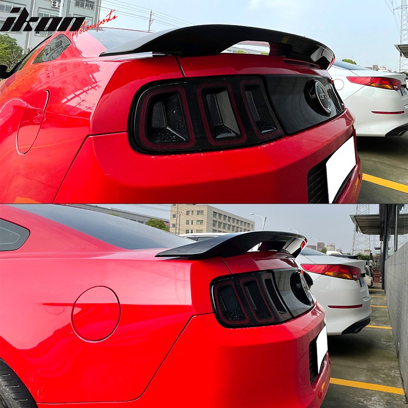 GT500 STYLE TRUNK SPOILER WING (  2020 Style )  - GLOSS BLACK (MUSTANG 2010-2014)