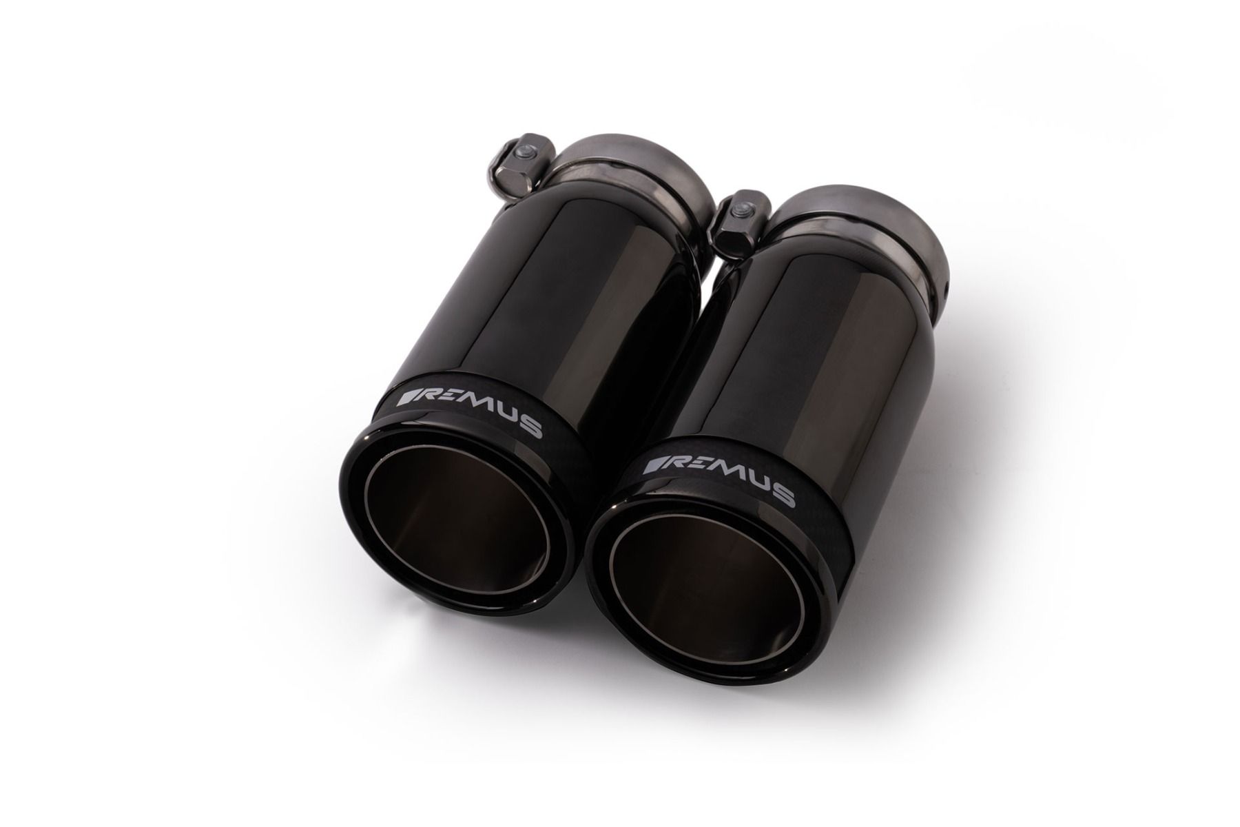 _dsc3302s_1fhG6WbYue2P1U Endrohr-Set li/re je 2 Endrohre Ø 84 mm Street Race Black Chrome, mit einstellbarem Kugelanschluss