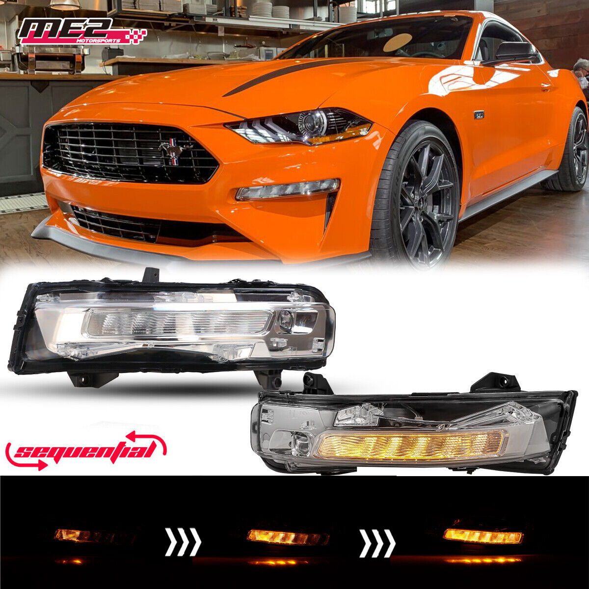 High Quality LED Seq. Nebelscheinwerfer - Paar