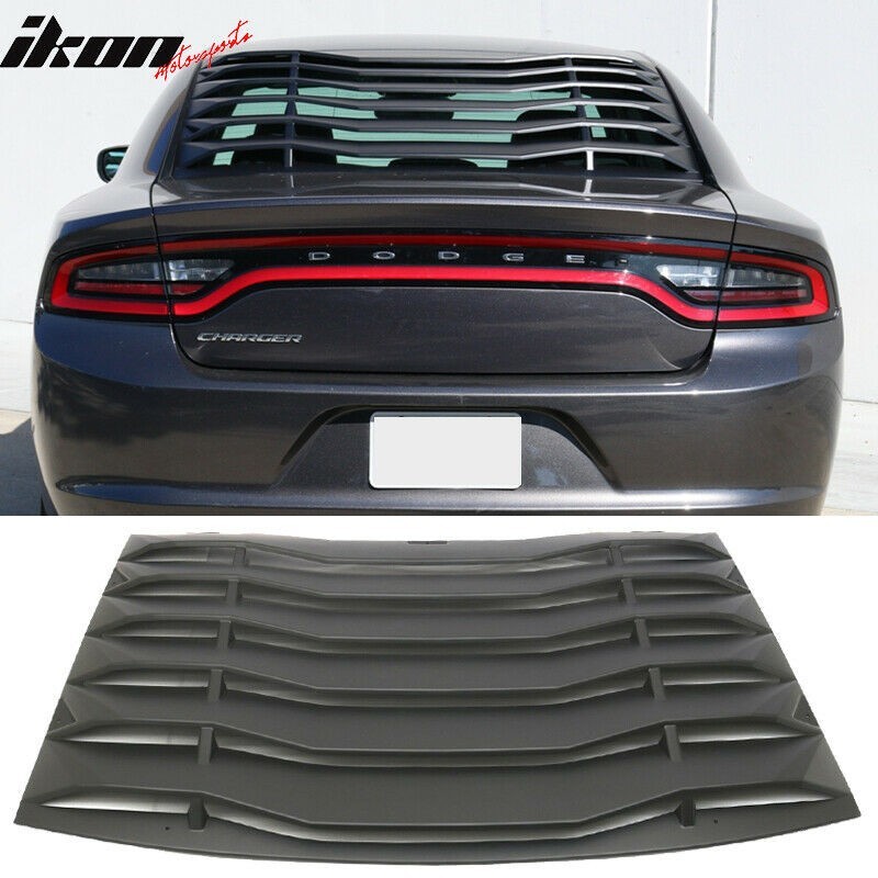REAR WINDOW LOUVERS (CHARGER 2011-2021 ALL)