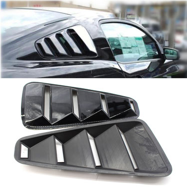 Window Louvers Scoop Cover Vent für Ford Mustang 2005-2009