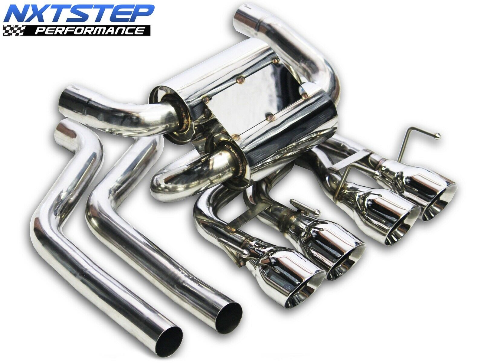 NXT Step Performance 2005-08 C6 Corvette Axle Back Exhaust System