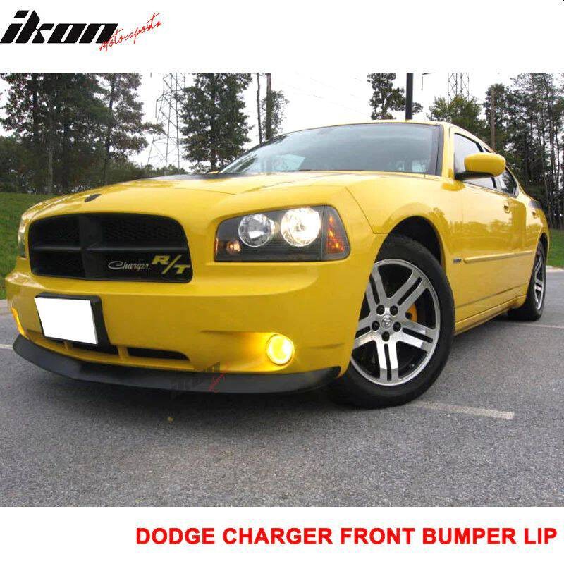 CHIN SPOILER / FRONT BUMPER LIP - IK STYLE (CHARGER 2005-2010)