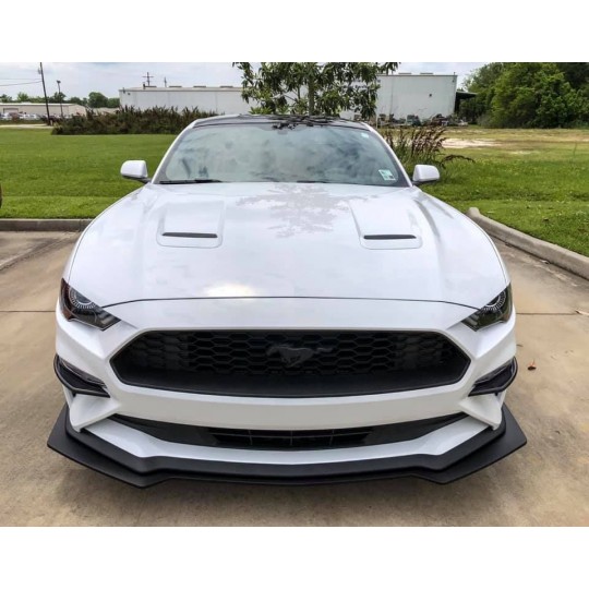 FRONT BUMPER WINGLETS (MUSTANG 2018-2021 GT, ECOBOOST)
