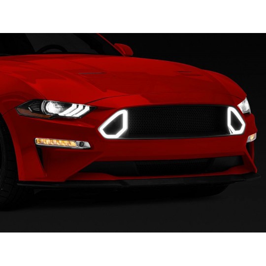 RTR LED Oberer Frontgrill (MUSTANG 2018-2021 ECOBOOST, GT)