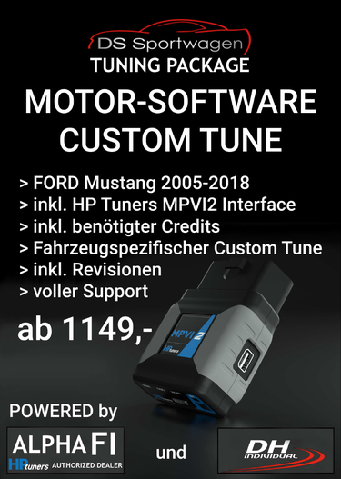 DS-Sportwagen Motor Software Custom Tune